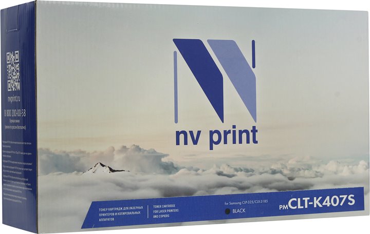 Картридж NV Print CLT-K407S Black Картридж NV Print CLT-K407S Black