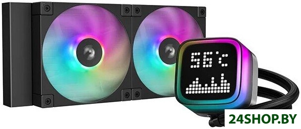Система жидкостного охлаждения для процессора DeepCool LP240 R-LP240-BKMSNC-G-1 Система жидкостного охлаждения для процессора DeepCool LP240 R-LP240-BKMSNC-G-1