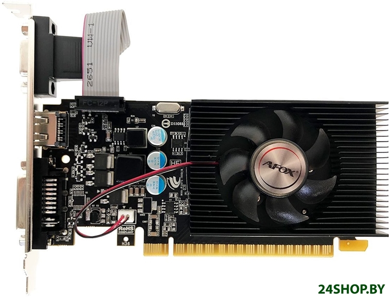 Видеокарта AFOX GeForce GT 610 2GB DDR3 AF610-2048D3L7-V6 Видеокарта AFOX GeForce GT 610 2GB DDR3 AF610-2048D3L7-V6