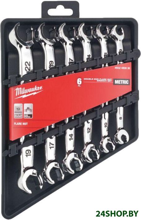 Набор ключей Milwaukee 4932480636 (6 предметов) Набор ключей Milwaukee 4932480636 (6 предметов)