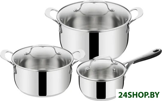 Набор кастрюль Tefal Jamie Oliver Kitchen Essentials E313S674 Набор кастрюль Tefal Jamie Oliver Kitchen Essentials E313S674