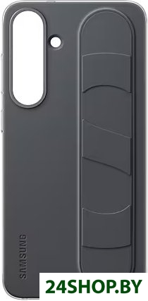 Чехол для телефона Samsung Standing Grip Case Galaxy S25+ (черный) Чехол для телефона Samsung Standing Grip Case Galaxy S25+ (черный)