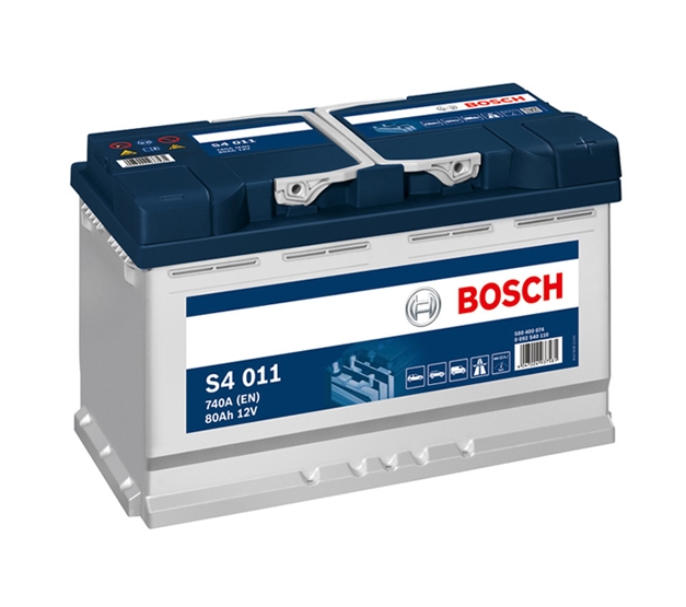 Автомобильный аккумулятор Bosch S4 011 580 400 074 (80 А·ч) Автомобильный аккумулятор Bosch S4 011 580 400 074 (80 А·ч)