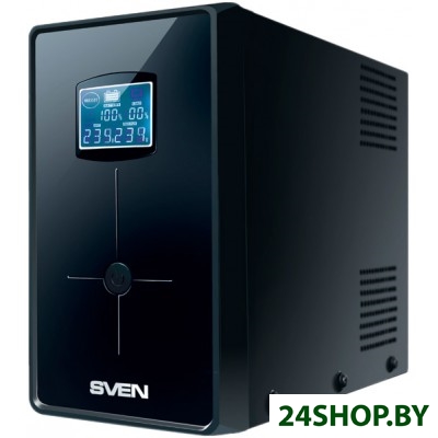 Источник бесперебойного питания SVEN Pro+ 1500 (LCD, USB) Источник бесперебойного питания SVEN Pro+ 1500 (LCD, USB)