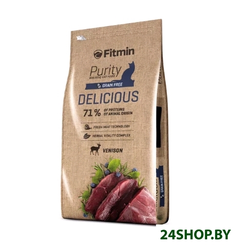 Сухой корм для кошек Fitmin Purity Delicious (0,4 кг) Сухой корм для кошек Fitmin Purity Delicious (0,4 кг)