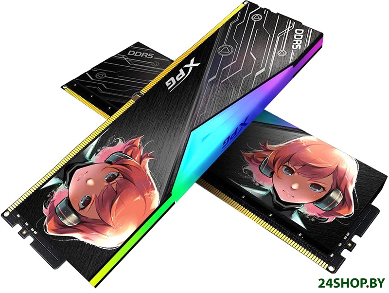 Оперативная память ADATA XPG Lancer RGB Mera Edition 2x16ГБ DDR5 7200МГц AX5U7200C3416G-DCLARMLBK Оперативная память ADATA XPG Lancer RGB Mera Edition 2x16ГБ DDR5 7200МГц AX5U7200C3416G-DCLARMLBK