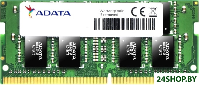 Оперативная память A-Data 8GB DDR4 SODIMM PC4-21300 AD4S26668G19-BGN Оперативная память A-Data 8GB DDR4 SODIMM PC4-21300 AD4S26668G19-BGN