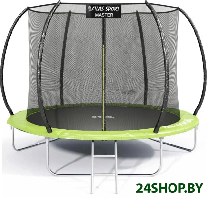 Батут ATLAS SPORT 252 см - 8ft Master (с лестницей, зеленый) Батут ATLAS SPORT 252 см - 8ft Master (с лестницей, зеленый)