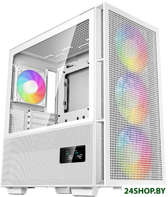 Корпус DeepCool CH560 Digital WH R-CH560-WHAPE4D-G-1 Корпус DeepCool CH560 Digital WH R-CH560-WHAPE4D-G-1