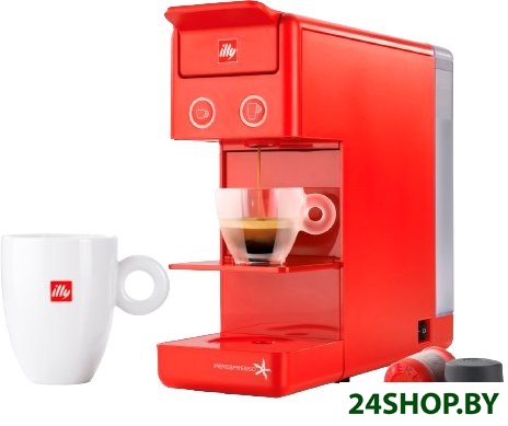 Капсульная кофеварка ILLY iperEspresso Y3.3 (красный) Капсульная кофеварка ILLY iperEspresso Y3.3 (красный)