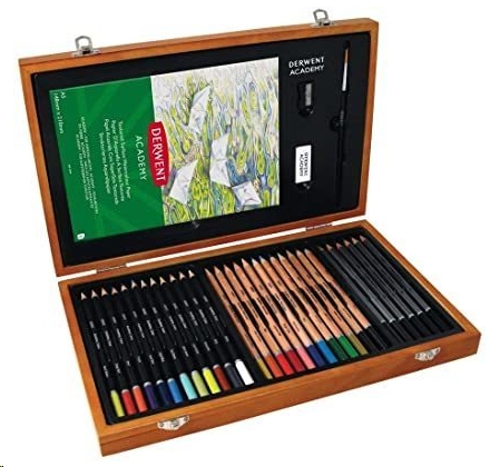 Подарочный набор Derwent Academy Wooden Gift Box (2300147) Подарочный набор Derwent Academy Wooden Gift Box (2300147)
