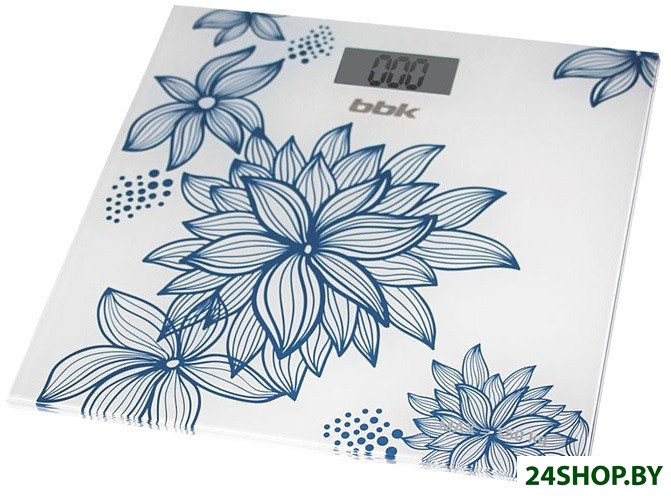 Напольные весы BBK BCS3000G (синий/белый) Напольные весы BBK BCS3000G (синий/белый)