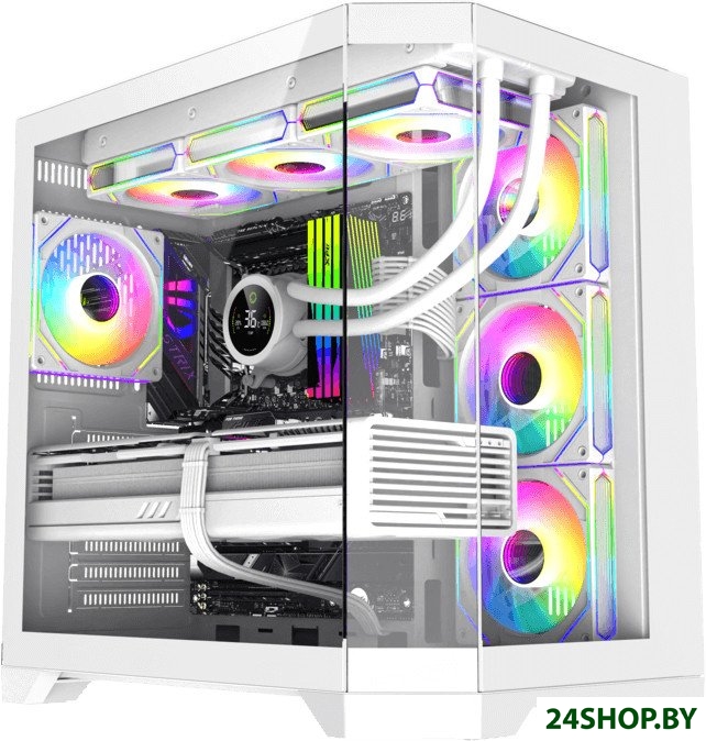 Корпус GameMax Hype-A (белый) Корпус GameMax Hype-A (белый)