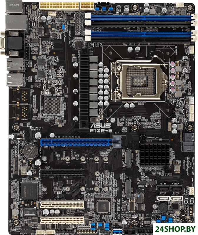 Материнская плата ASUS P12R-E Материнская плата ASUS P12R-E