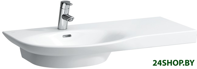 Умывальник Laufen Palace 8167020001041 90x46 (чаша слева) Умывальник Laufen Palace 8167020001041 90x46 (чаша слева)