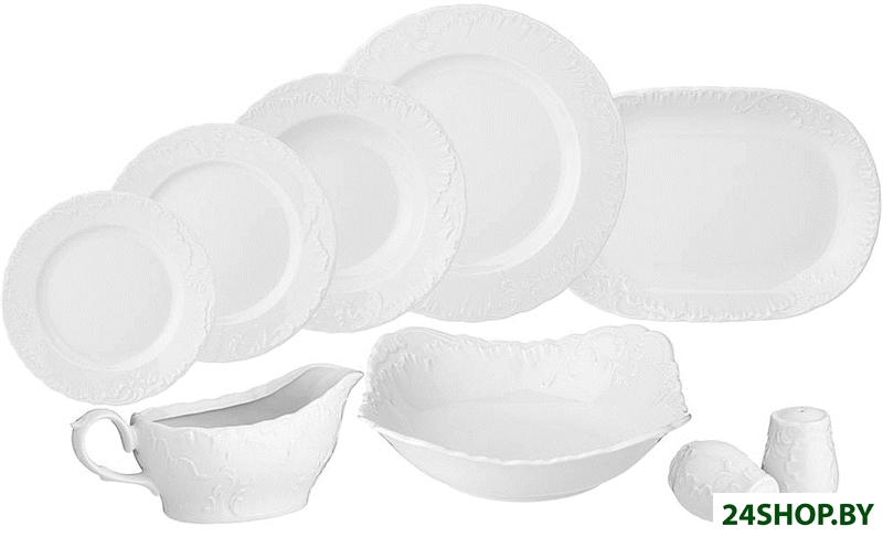 Столовый сервиз Cmielow i Chodziez Rococo 676-109 Столовый сервиз Cmielow i Chodziez Rococo 676-109