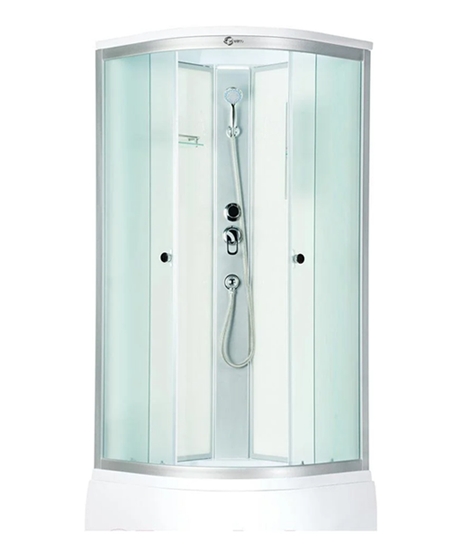 Душевая кабина Saniteco SN-8005W 90x90 (матовое стекло) Душевая кабина Saniteco SN-8005W 90x90 (матовое стекло)