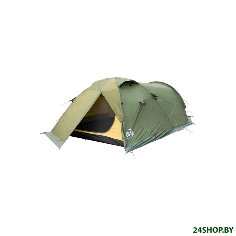 Экспедиционная палатка TRAMP Cave 3 v2 (зеленый) Экспедиционная палатка TRAMP Cave 3 v2 (зеленый)