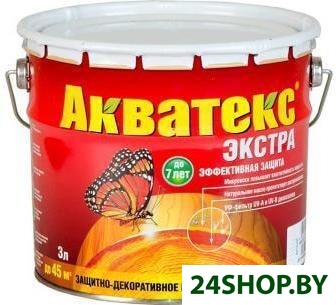 Пропитка Акватекс Экстра 3 л (белый) Пропитка Акватекс Экстра 3 л (белый)