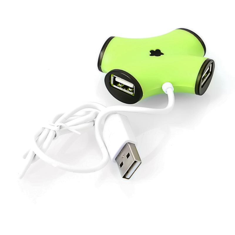 USB-хаб CBR CH 100 Green USB-хаб CBR CH 100 Green