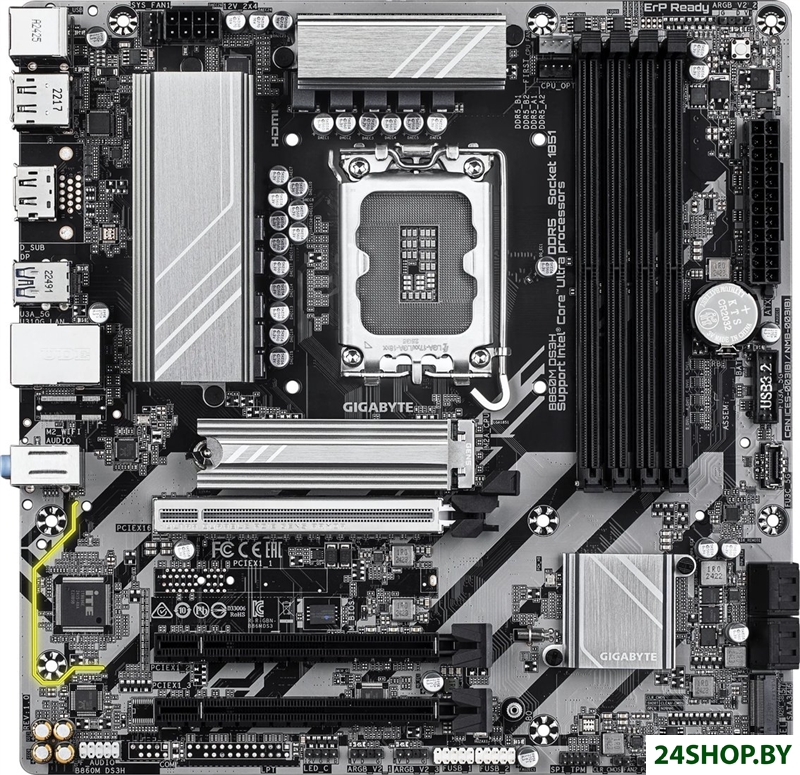 Материнская плата Gigabyte B860M DS3H Материнская плата Gigabyte B860M DS3H