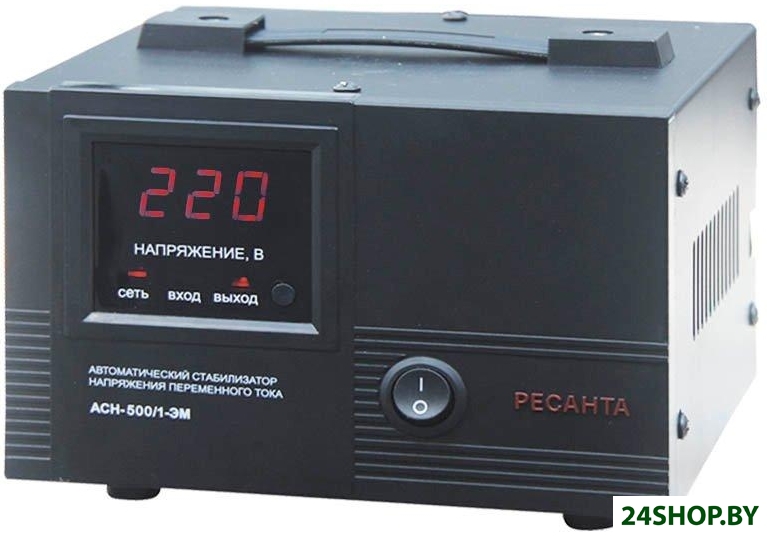 Стабилизатор РЕСАНТА ACH-500/1-ЭМ Стабилизатор РЕСАНТА ACH-500/1-ЭМ