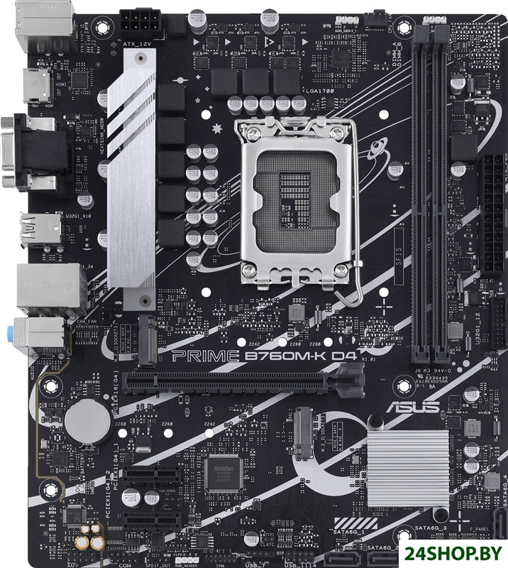 Материнская плата ASUS Prime B760M-K D4 Материнская плата ASUS Prime B760M-K D4