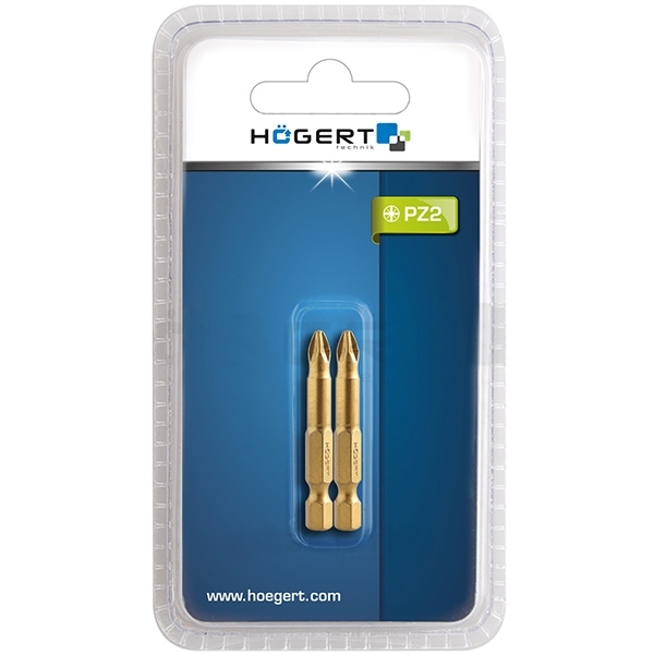 Набор бит Hogert Technik HT1S392 (2 предмета) Набор бит Hogert Technik HT1S392 (2 предмета)