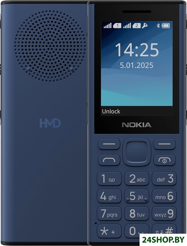 Кнопочный телефон Nokia 130 Music Dual SIM TA-1704 (синий) Кнопочный телефон Nokia 130 Music Dual SIM TA-1704 (синий)