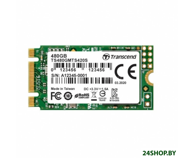 SSD Transcend MTS420S 480GB TS480GMTS420S SSD Transcend MTS420S 480GB TS480GMTS420S