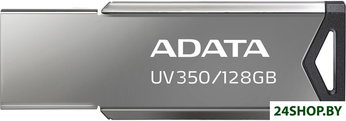 USB Flash A-Data UV350 128GB (серебристый) USB Flash A-Data UV350 128GB (серебристый)