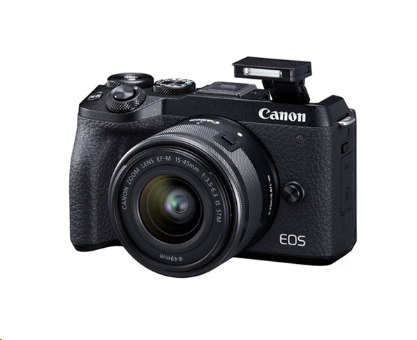 Беззеркальный фотоаппарат Canon EOS M6 Mark II EF-M 15-45mm IS STM, EVF-DC2 3611C012 (черный) Беззеркальный фотоаппарат Canon EOS M6 Mark II EF-M 15-45mm IS STM, EVF-DC2 3611C012 (черный)