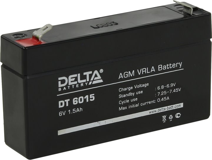 Аккумулятор для ИБП Delta DT 6015 Аккумулятор для ИБП Delta DT 6015