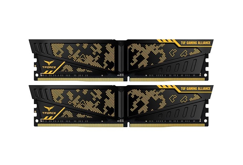 Оперативная память Team Vulcan TUF Gaming 2x8GB DDR4 PC4-25600 TLTYD416G3200HC16CDC01 Оперативная память Team Vulcan TUF Gaming 2x8GB DDR4 PC4-25600 TLTYD416G3200HC16CDC01