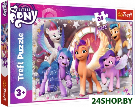 Пазл Trefl Радость Пони My Little Pony Maxi 14338 (24 эл) Пазл Trefl Радость Пони My Little Pony Maxi 14338 (24 эл)