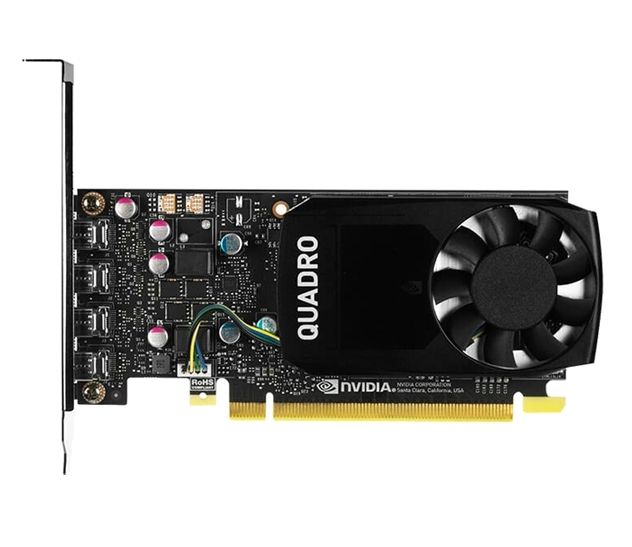 Видеокарта NVIDIA Quadro P1000 4GB GDDR5 Видеокарта NVIDIA Quadro P1000 4GB GDDR5