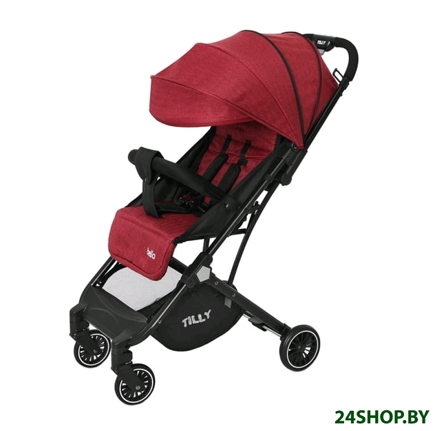 Детская прогулочная коляска Baby Tilly Bella T-163 Brick Red Детская прогулочная коляска Baby Tilly Bella T-163 Brick Red