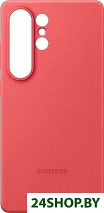 Чехол для телефона Samsung Silicone Case Galaxy S25 Ultra (красный) Чехол для телефона Samsung Silicone Case Galaxy S25 Ultra (красный)