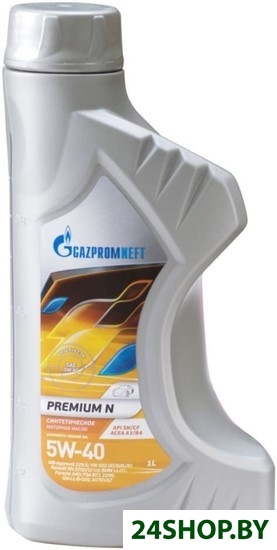 Моторное масло Gazpromneft Premium N 5W-40 1л Моторное масло Gazpromneft Premium N 5W-40 1л