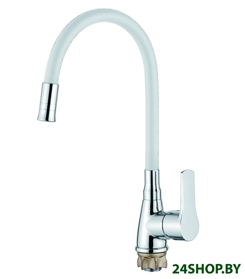 Смеситель Ledeme L4699-3 (хром/белый) Смеситель Ledeme L4699-3 (хром/белый)