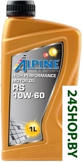Моторное масло Alpine RS 10W-60 1л Моторное масло Alpine RS 10W-60 1л