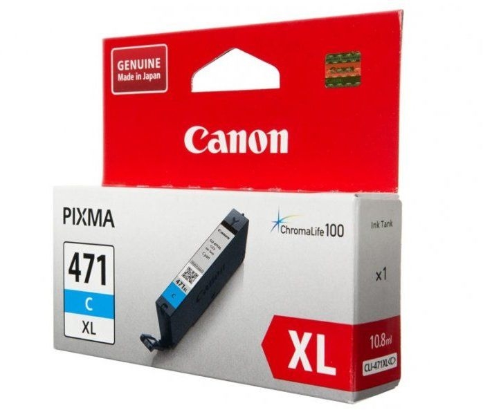 Картридж для принтера Canon CLI-471XLC Картридж для принтера Canon CLI-471XLC