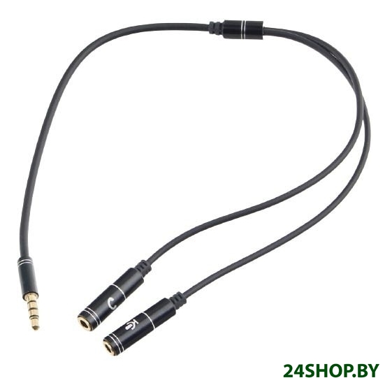 Кабель Cablexpert аудио разветв. 0.2м CCAB-02-35MYHM-0.2MB Кабель Cablexpert аудио разветв. 0.2м CCAB-02-35MYHM-0.2MB