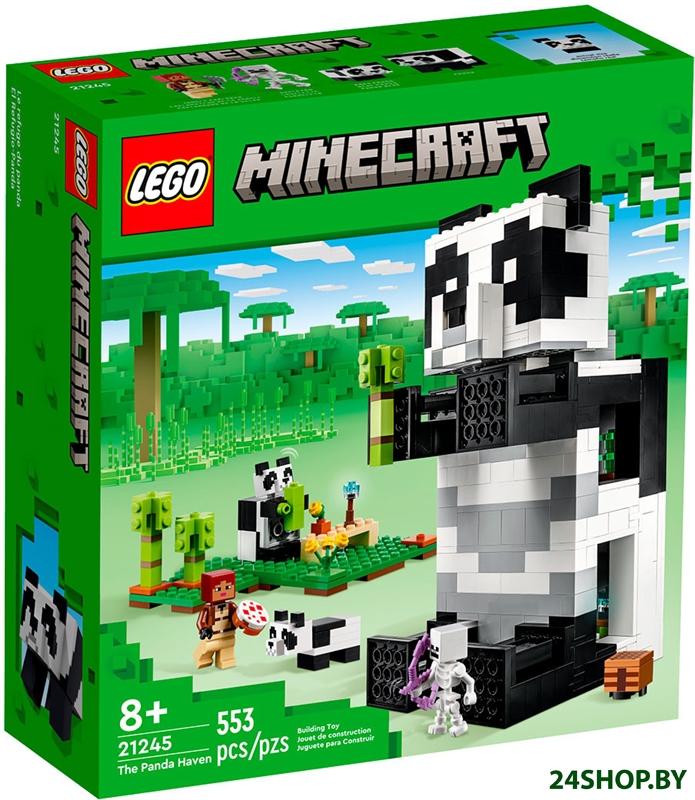 Конструктор LEGO Minecraft 21245 Дом Панды Конструктор LEGO Minecraft 21245 Дом Панды