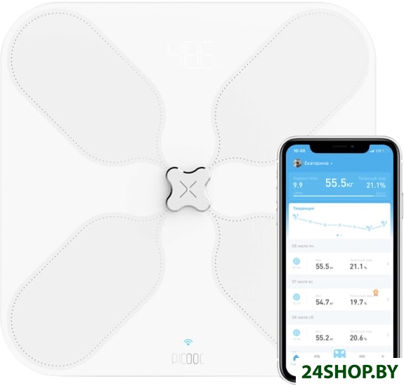 Весы напольные Picooc S3 V2 White Весы напольные Picooc S3 V2 White