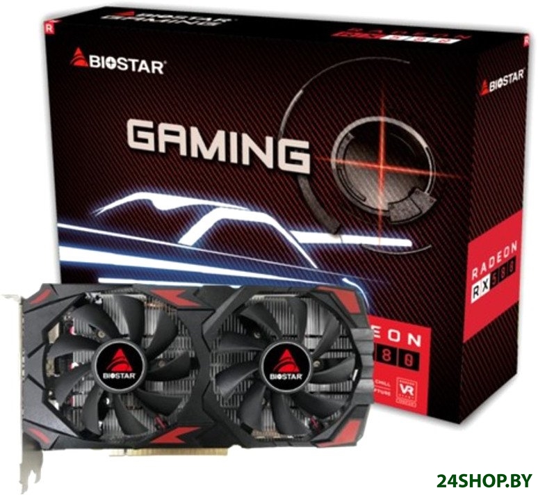 Видеокарта BIOSTAR Radeon RX 580 2048SP 8GB GDDR5 VA5815RQ82 Видеокарта BIOSTAR Radeon RX 580 2048SP 8GB GDDR5 VA5815RQ82