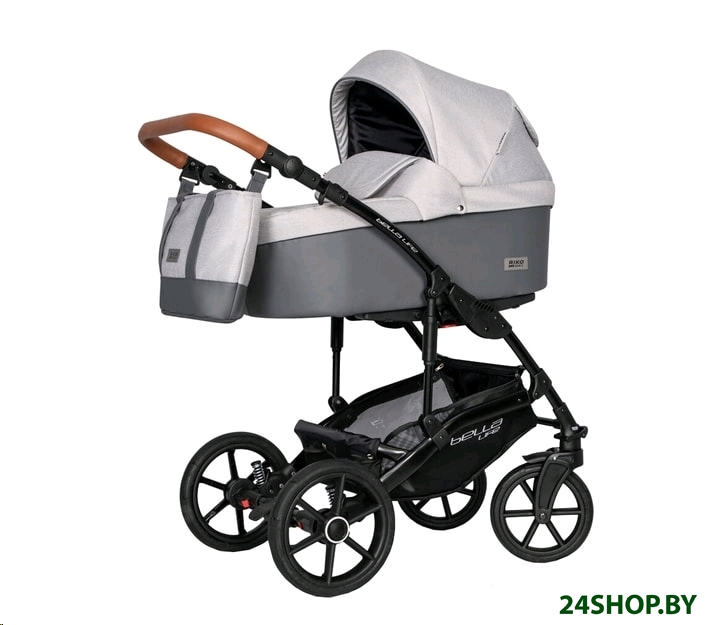 Детская универсальная коляска RIKO Basic Bella Life 2 в 1 (01/Grey Fox) Детская универсальная коляска RIKO Basic Bella Life 2 в 1 (01/Grey Fox)