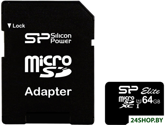 Карта памяти Silicon Power microSDXC Elite UHS-1 (Class 10) 64 Gb (SP064GBSTXBU1V10-SP) Карта памяти Silicon Power microSDXC Elite UHS-1 (Class 10) 64 Gb (SP064GBSTXBU1V10-SP)