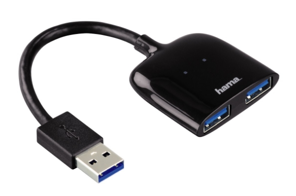 Разветвитель USB-C Hama Mobil черный (00054132) Разветвитель USB-C Hama Mobil черный (00054132)