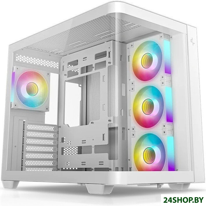 Корпус DeepCool CG530U 4F WH R-CG530U-WHAGA4-G Корпус DeepCool CG530U 4F WH R-CG530U-WHAGA4-G